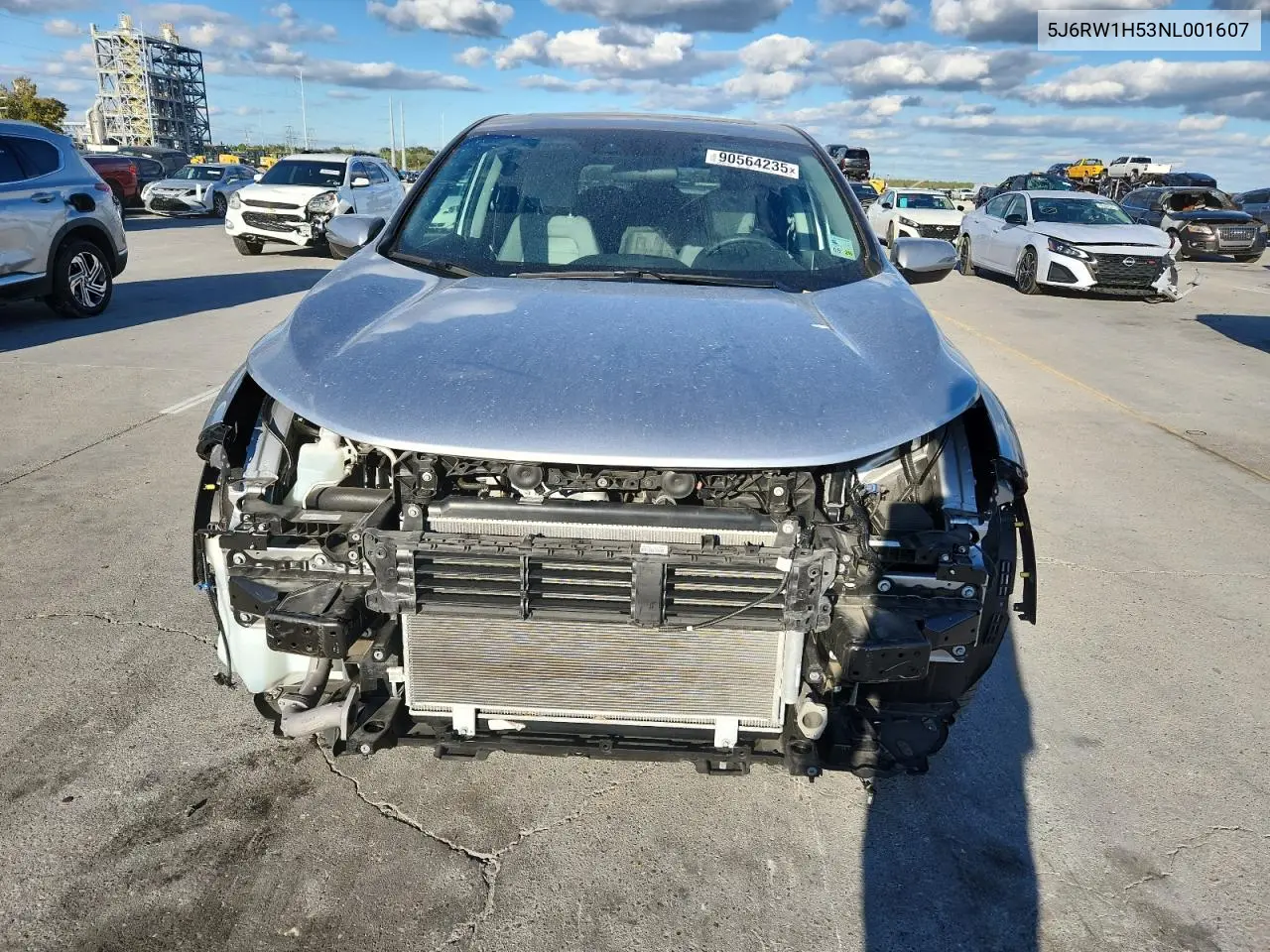 5J6RW1H53NL001607 2022 Honda Cr-V Ex