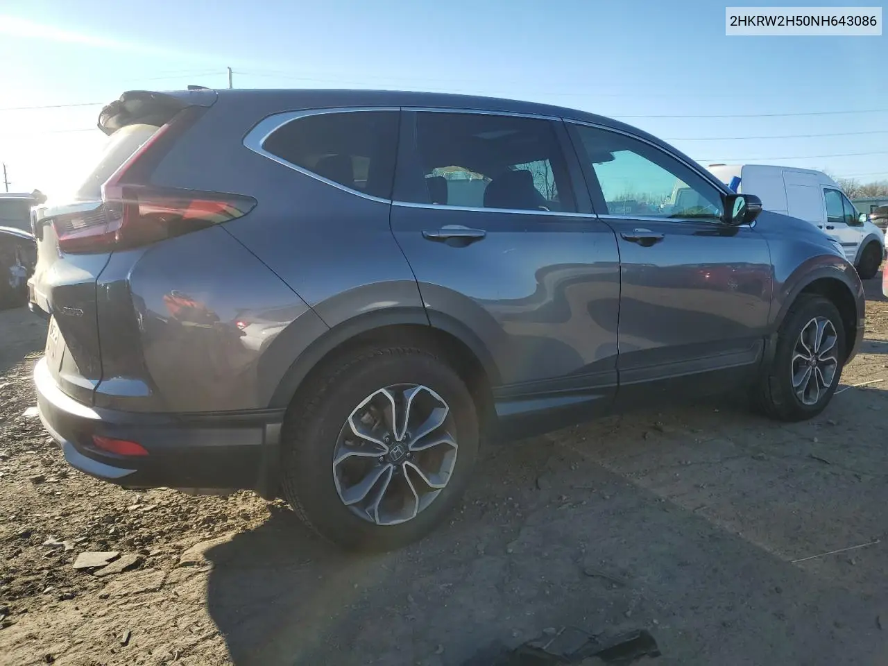 2HKRW2H50NH643086 2022 Honda Cr-V Ex