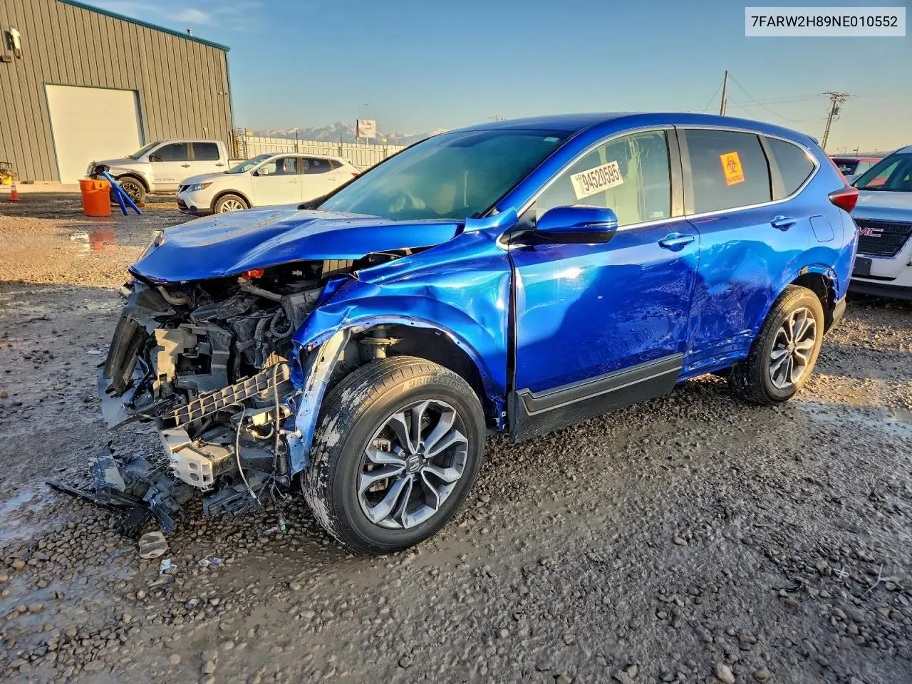 7FARW2H89NE010552 2022 Honda Cr-V Exl
