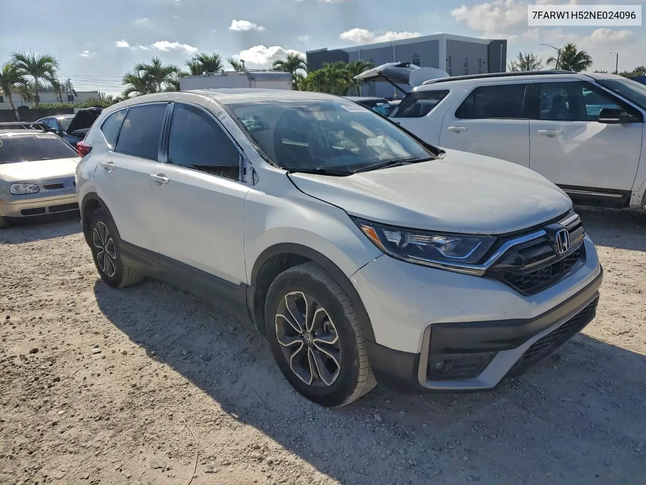 7FARW1H52NE024096 2022 Honda Cr-V Ex