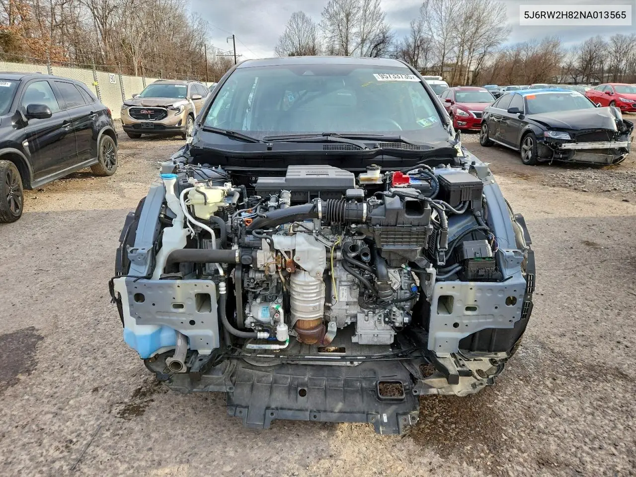 5J6RW2H82NA013565 2022 Honda Cr-V Exl