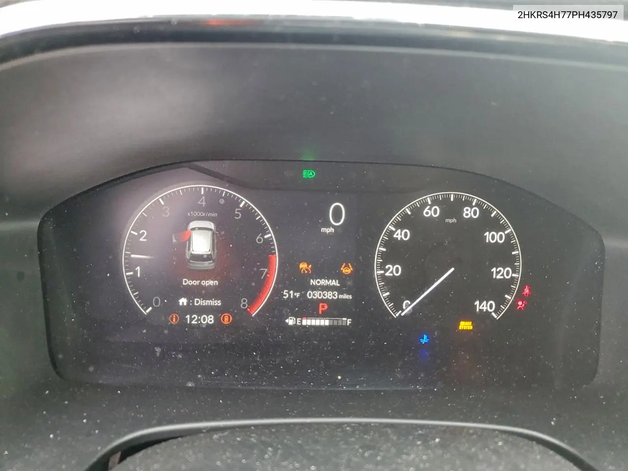 2HKRS4H77PH435797 2023 Honda Cr-V Exl