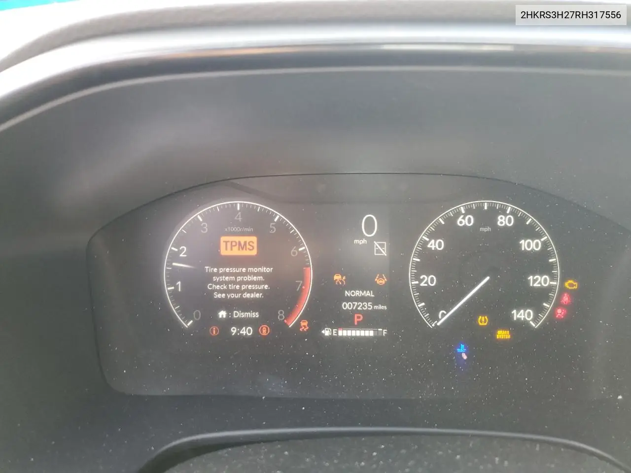 2HKRS3H27RH317556 2024 Honda Cr-V Lx