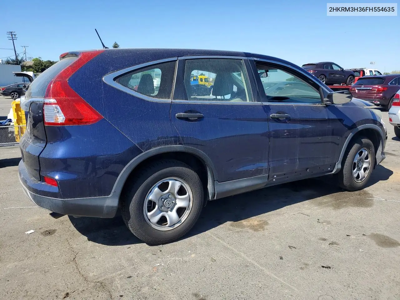 2HKRM3H36FH554635 2025 Honda Cr-V Lx