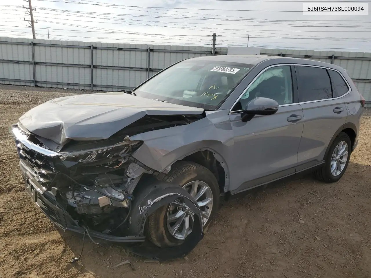 5J6RS4H73SL000094 2025 Honda Cr-V Exl