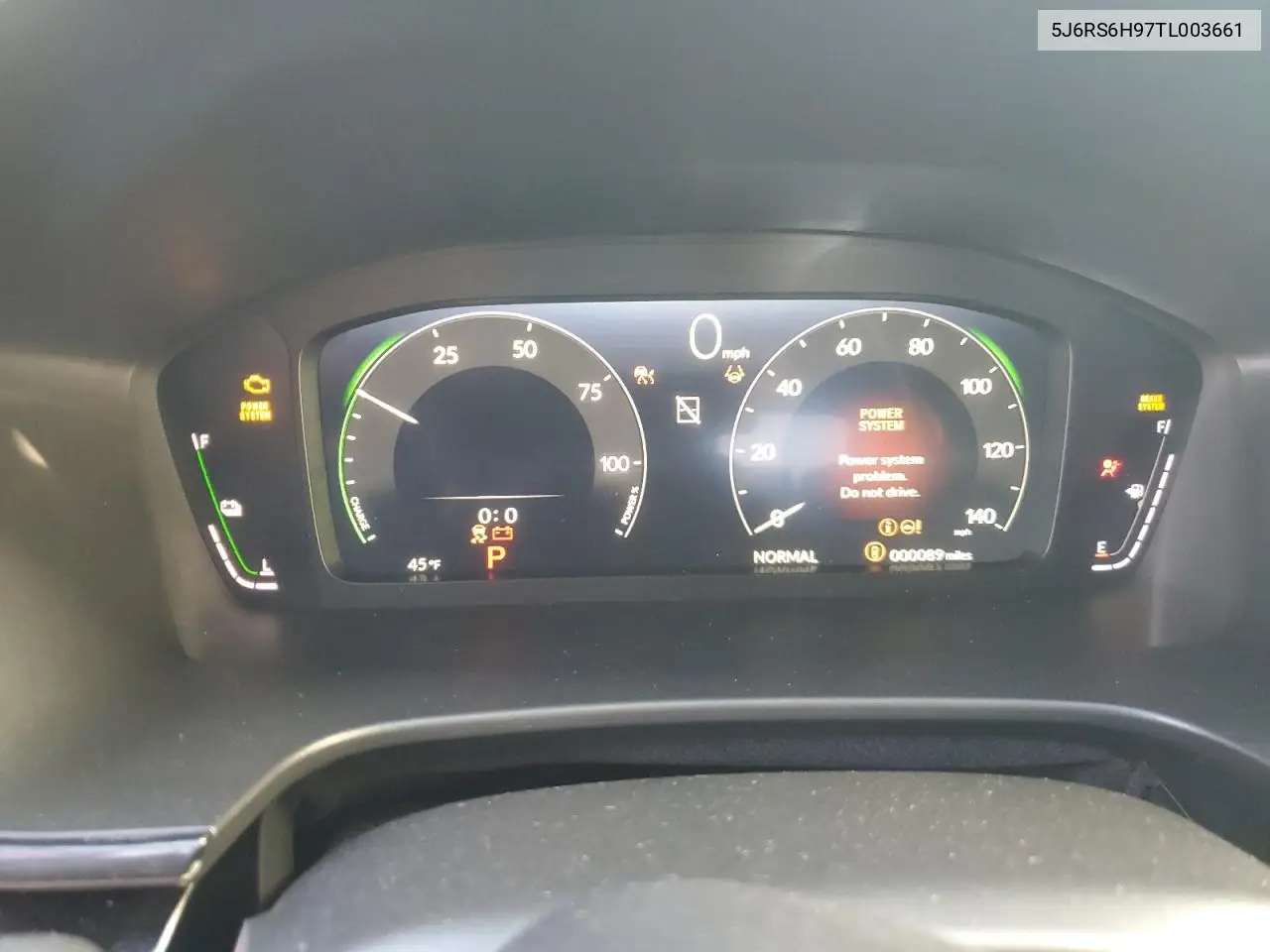 5J6RS6H97TL003661 2026 Honda Cr-V Sport Touring