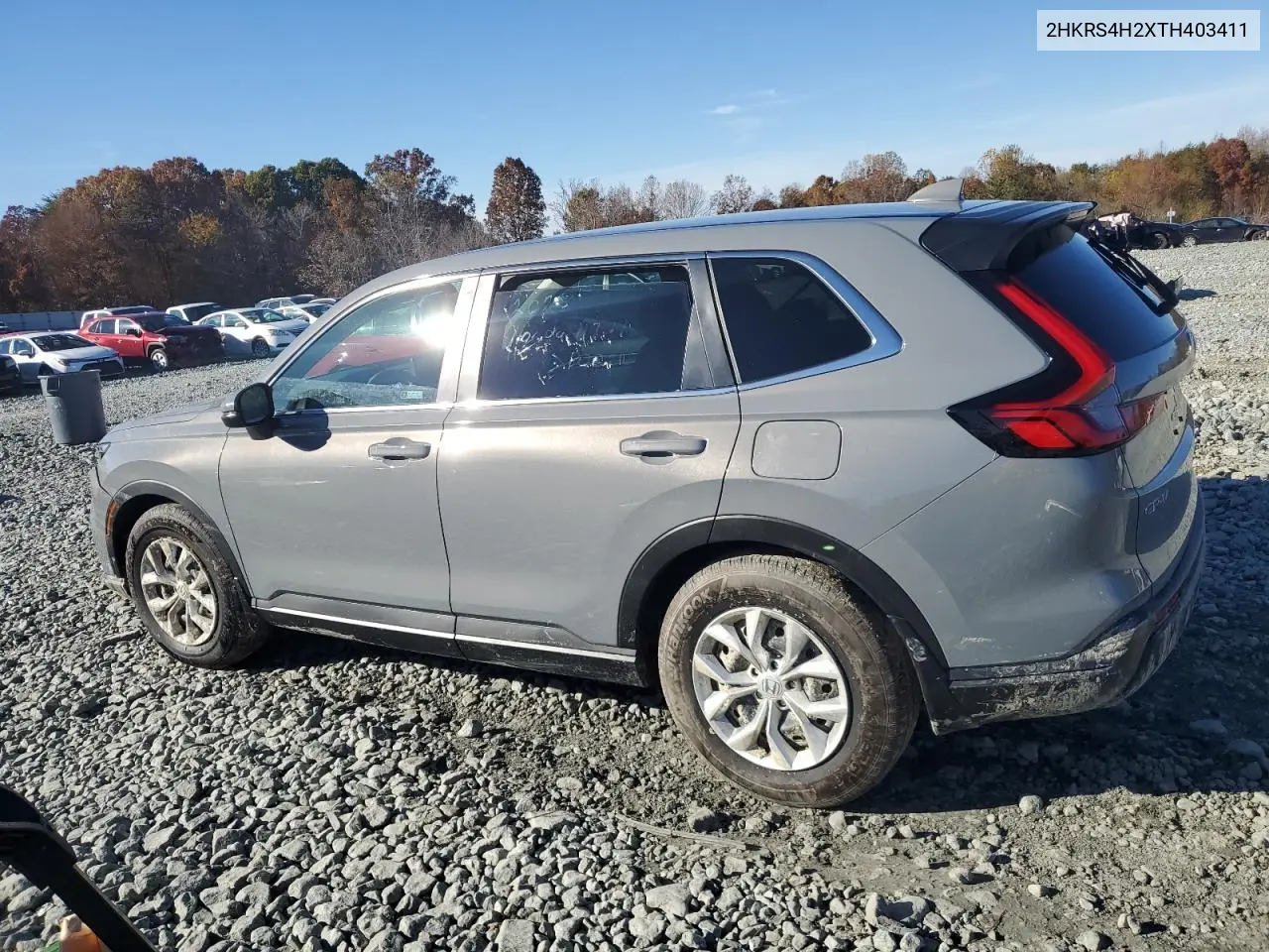 2HKRS4H2XTH403411 2026 Honda Cr-V Lx