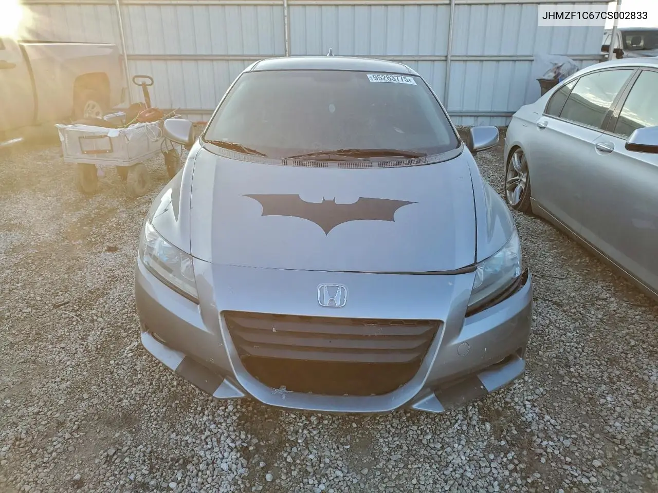 JHMZF1C67CS002833 2012 Honda Cr-Z Ex