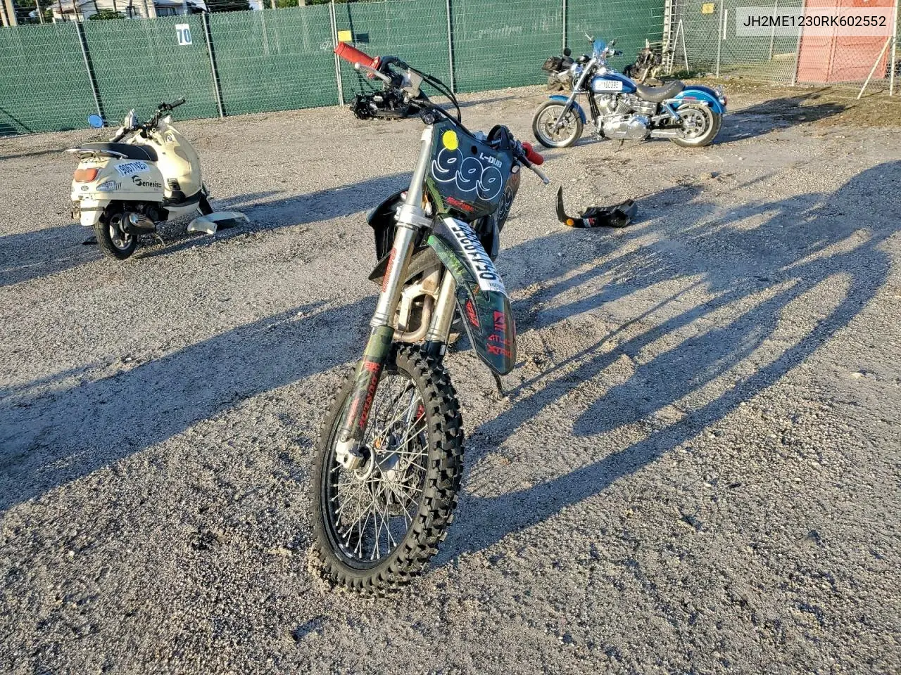 JH2ME1230RK602552 2024 Honda Crf250 R