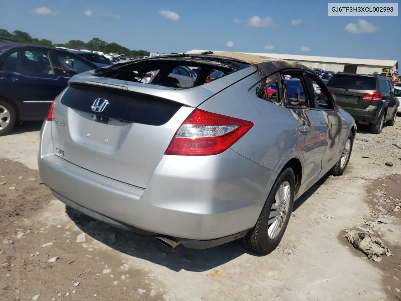 2012 Honda Crosstour Ex VIN: 5J6TF3H3XCL002993 Lot: 65986184