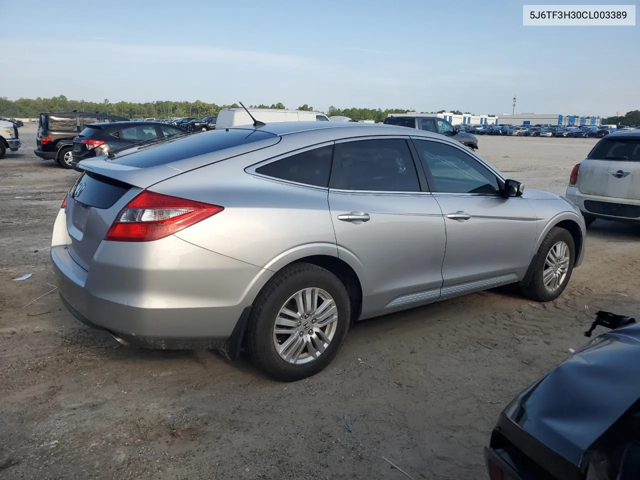 2012 Honda Crosstour Ex VIN: 5J6TF3H30CL003389 Lot: 68001524