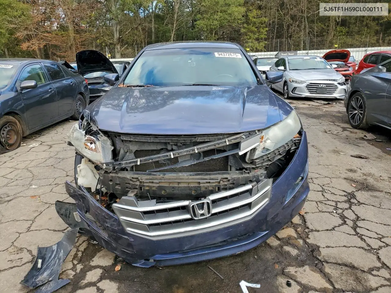 5J6TF1H59CL000111 2012 Honda Crosstour Exl