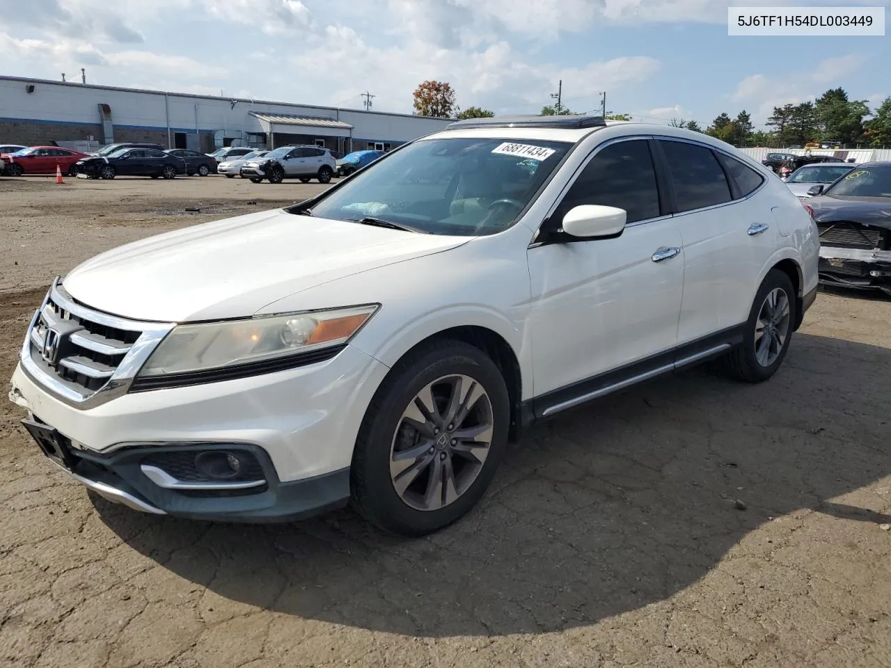 2013 Honda Crosstour Exl VIN: 5J6TF1H54DL003449 Lot: 68811434