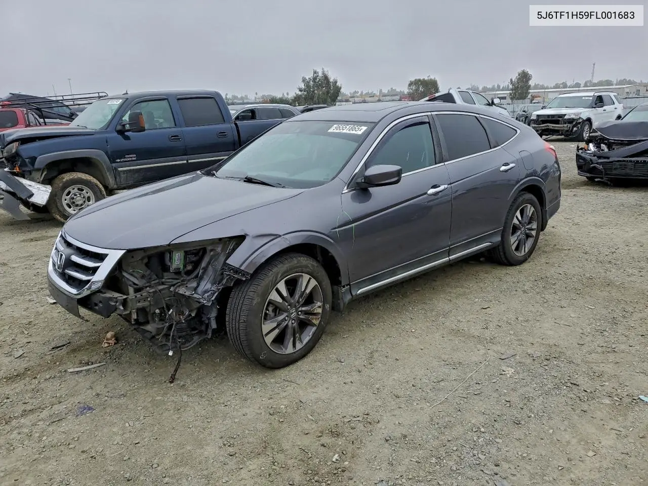 5J6TF1H59FL001683 2015 Honda Crosstour Exl