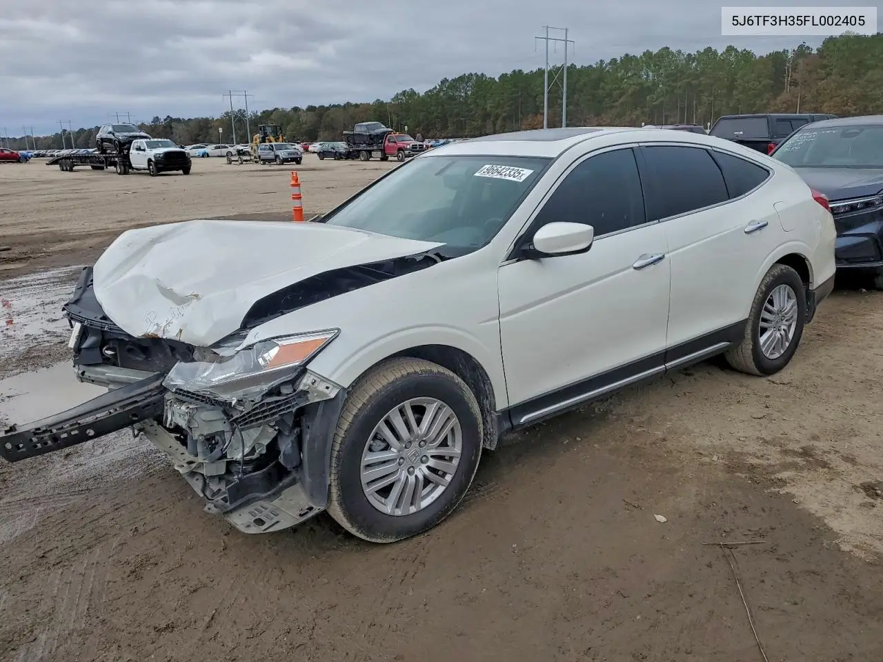 5J6TF3H35FL002405 2015 Honda Crosstour Ex