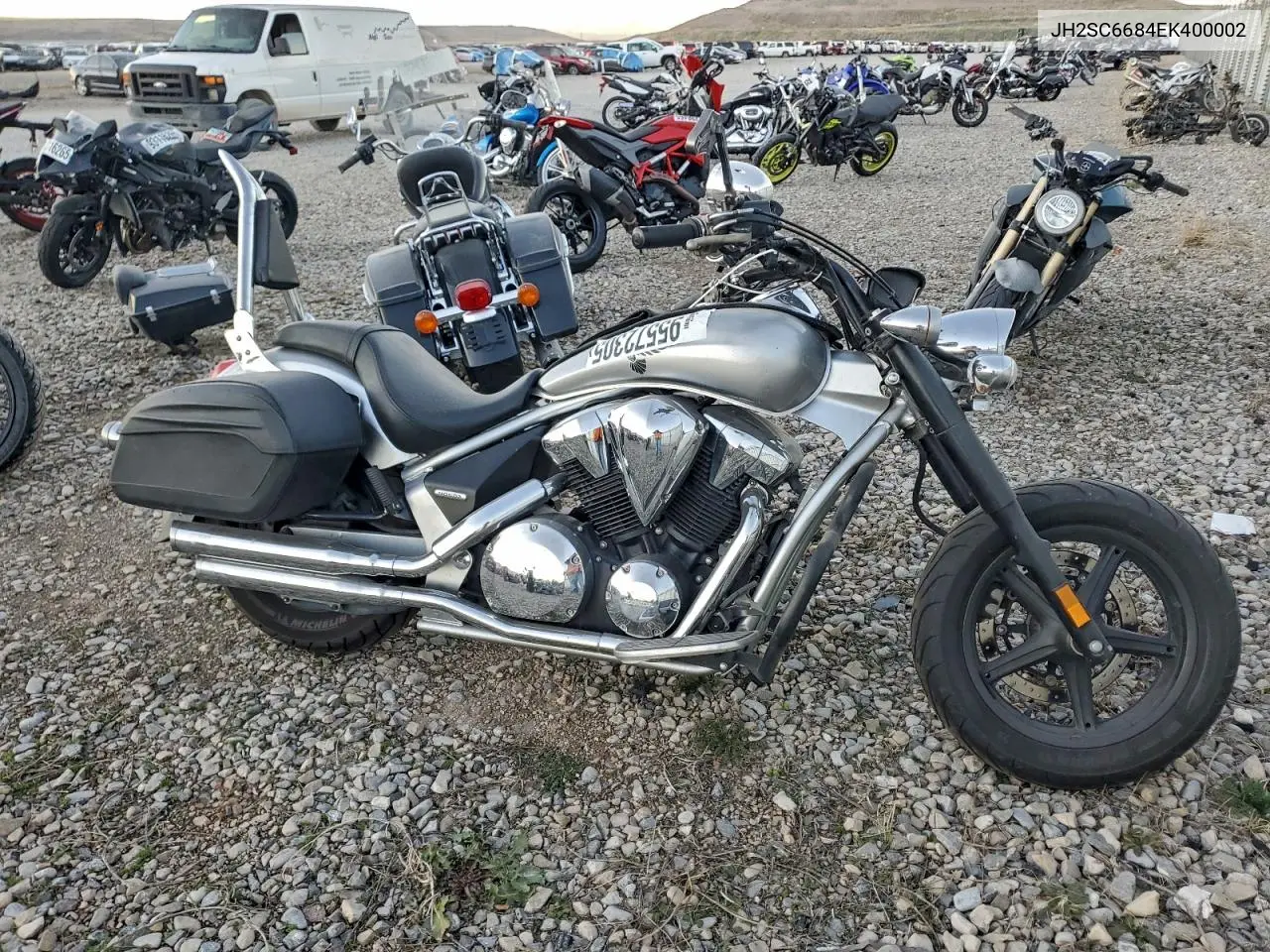 JH2SC6684EK400002 2014 Honda Vt1300 Ct