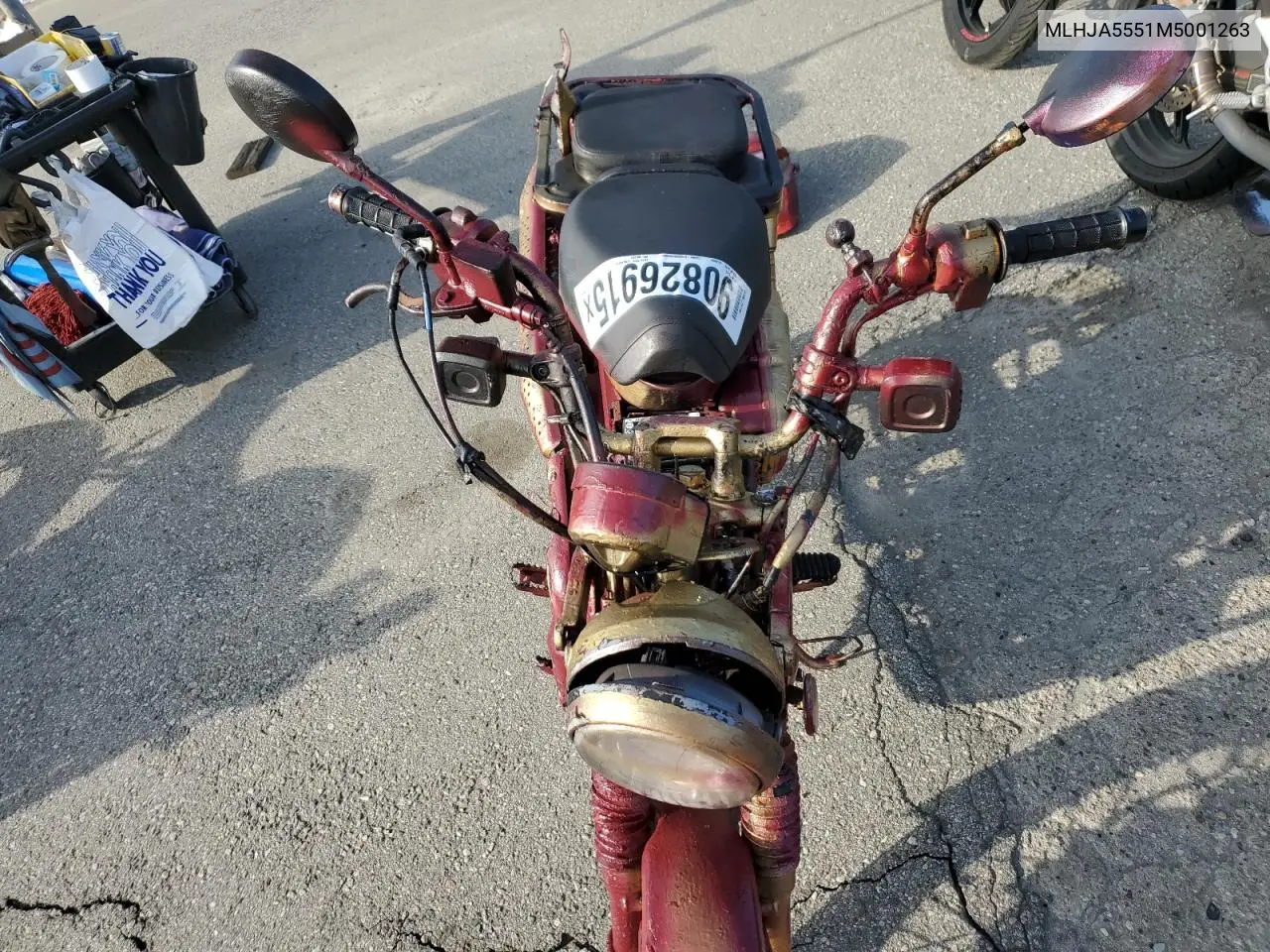 MLHJA5551M5001263 2021 Honda Ct125 A