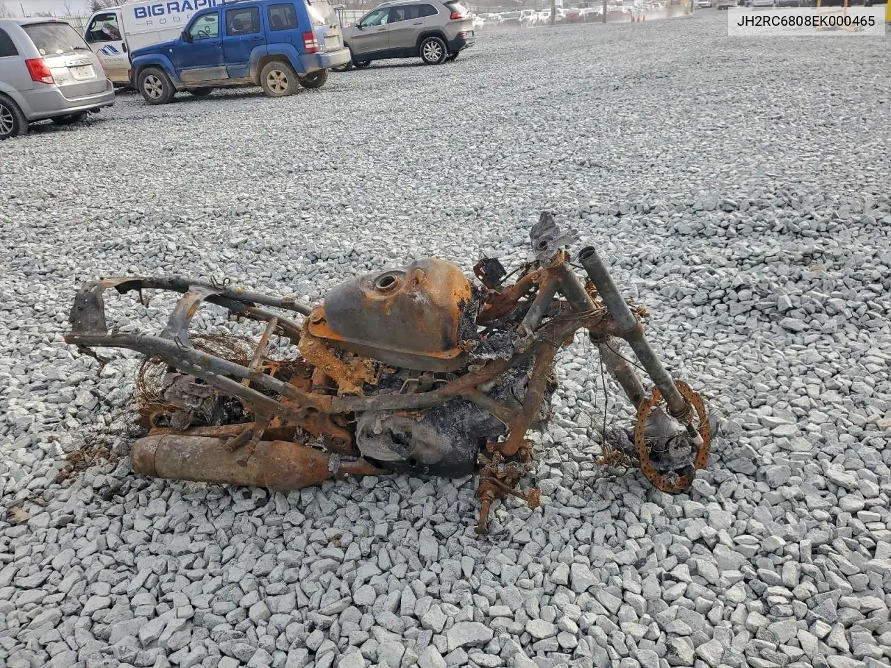 JH2RC6808EK000465 2014 Honda Ctx700 N