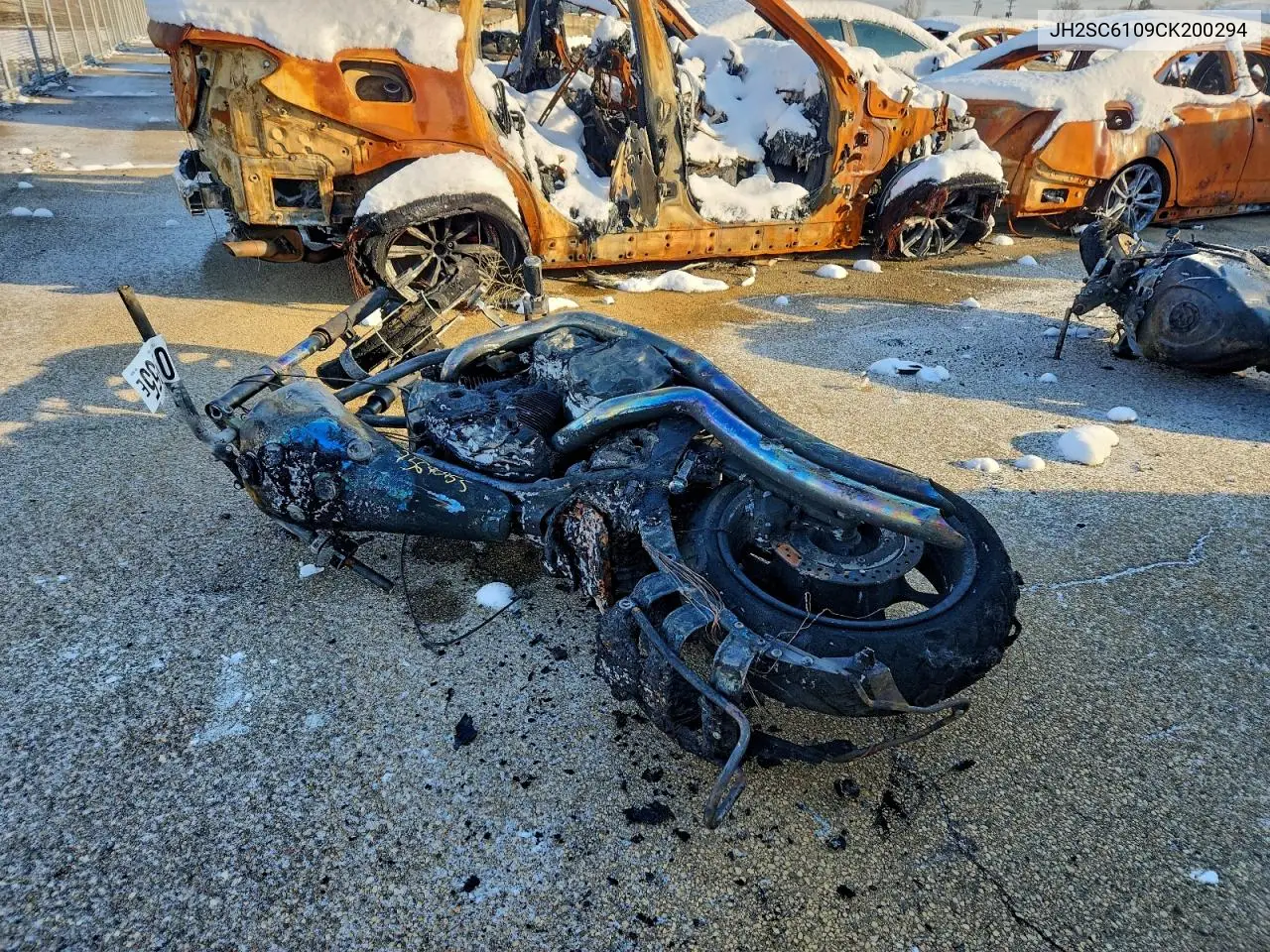 JH2SC6109CK200294 2012 Honda Vt1300 Cx