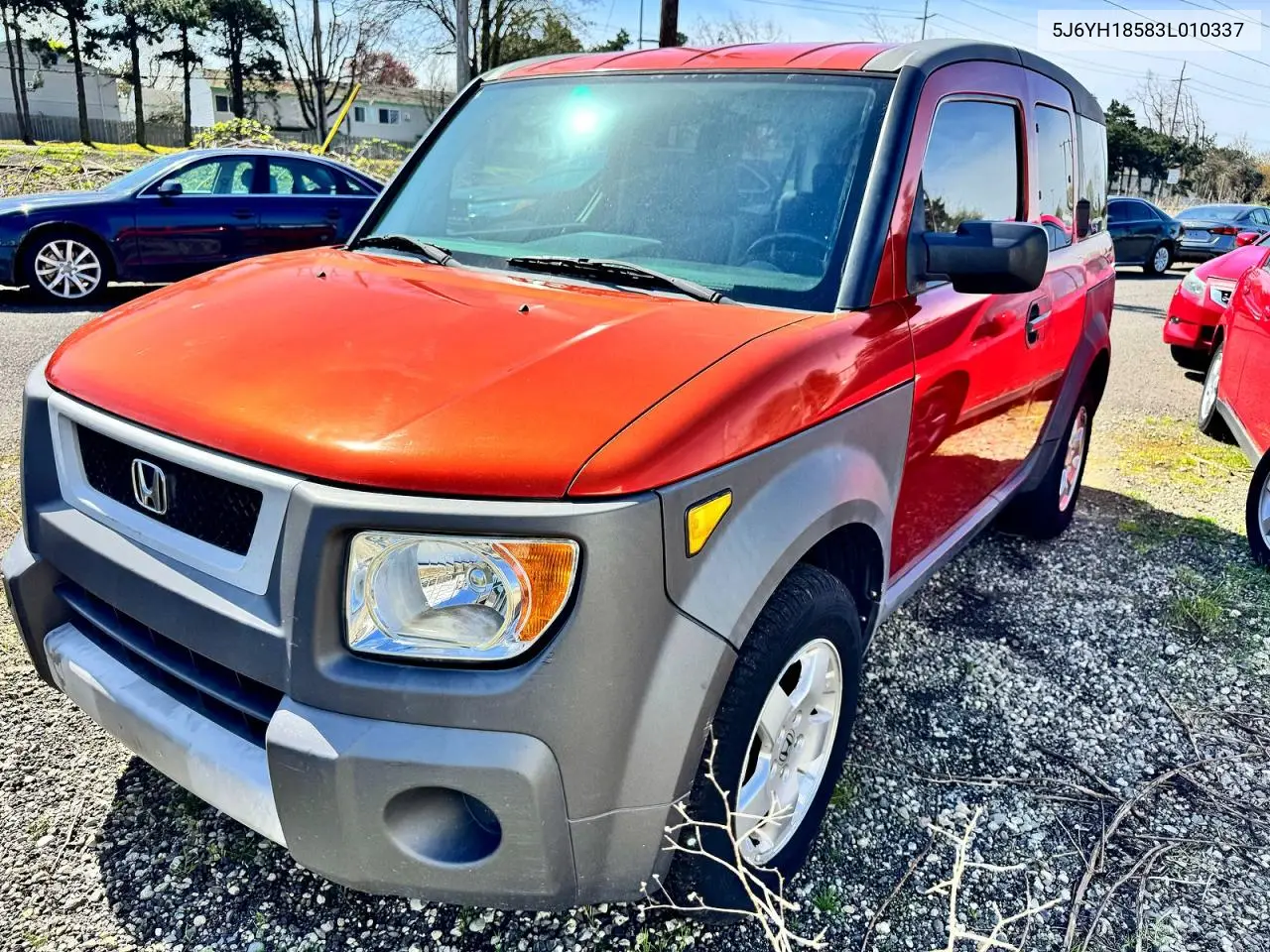 5J6YH18583L010337 2003 Honda Element Ex