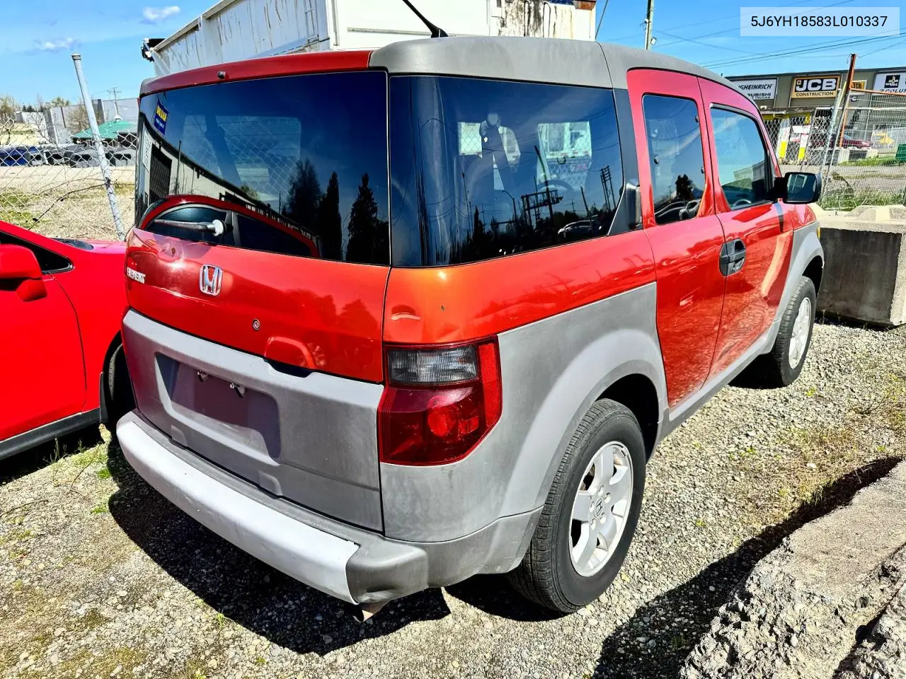 5J6YH18583L010337 2003 Honda Element Ex