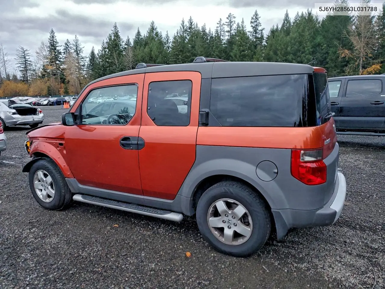 5J6YH28563L031788 2003 Honda Element Ex