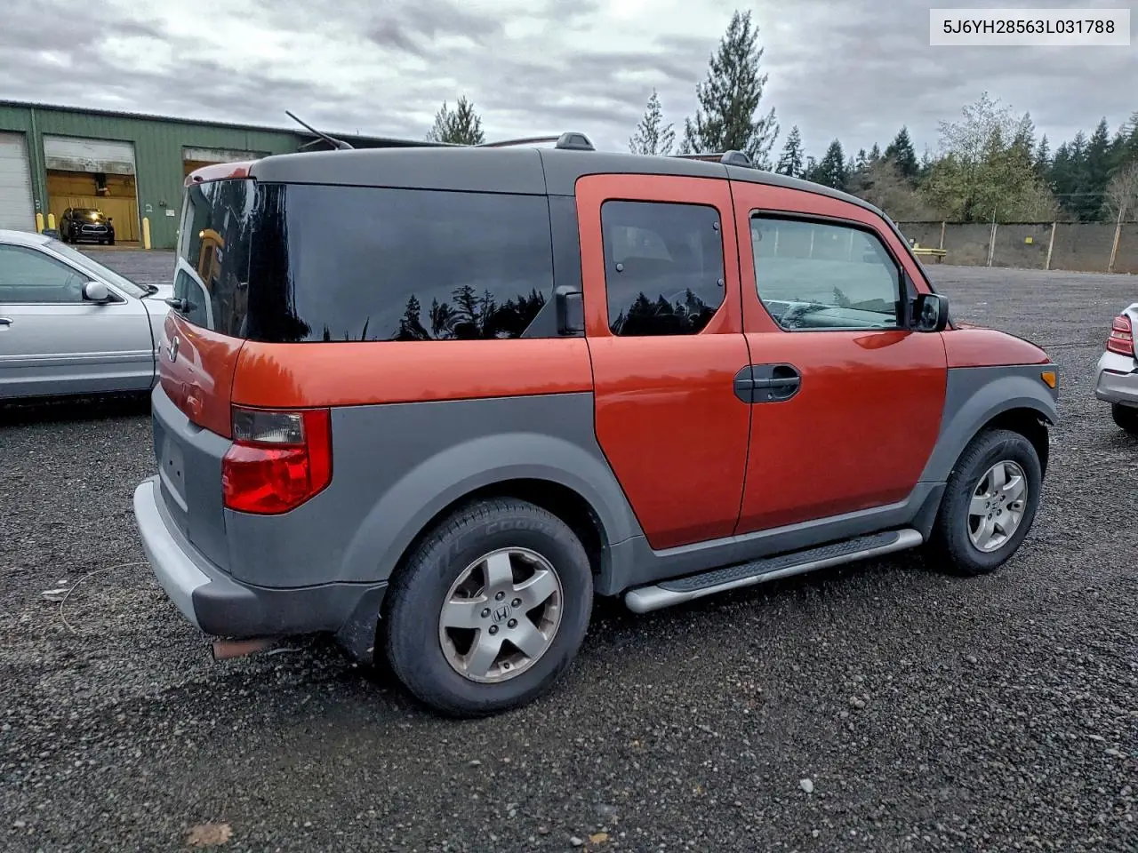 5J6YH28563L031788 2003 Honda Element Ex