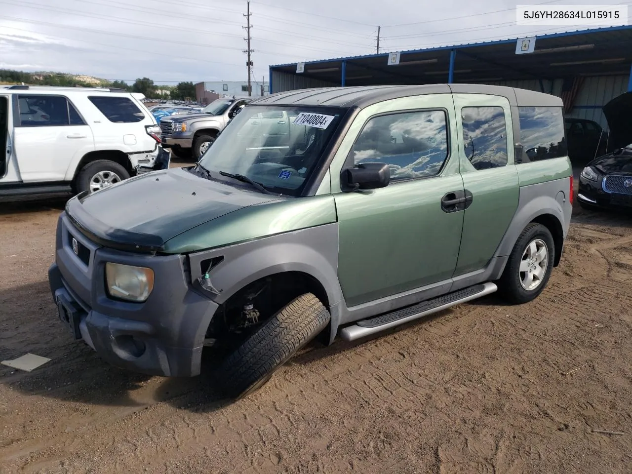 5J6YH28634L015915 2004 Honda Element Ex