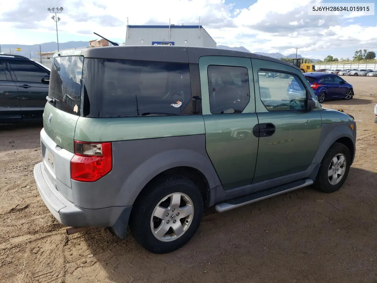 5J6YH28634L015915 2004 Honda Element Ex