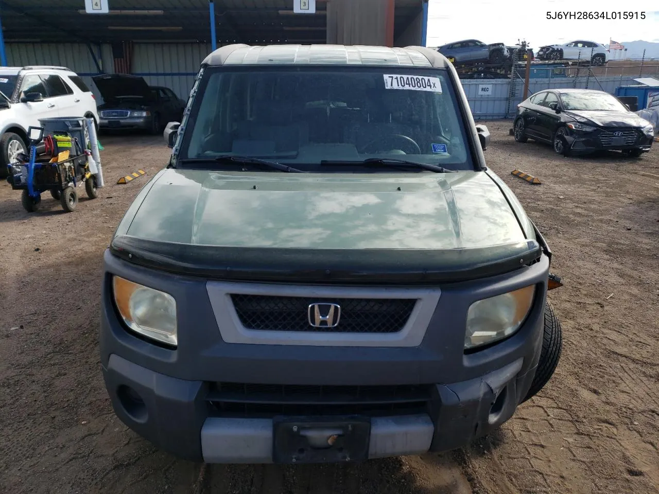 5J6YH28634L015915 2004 Honda Element Ex