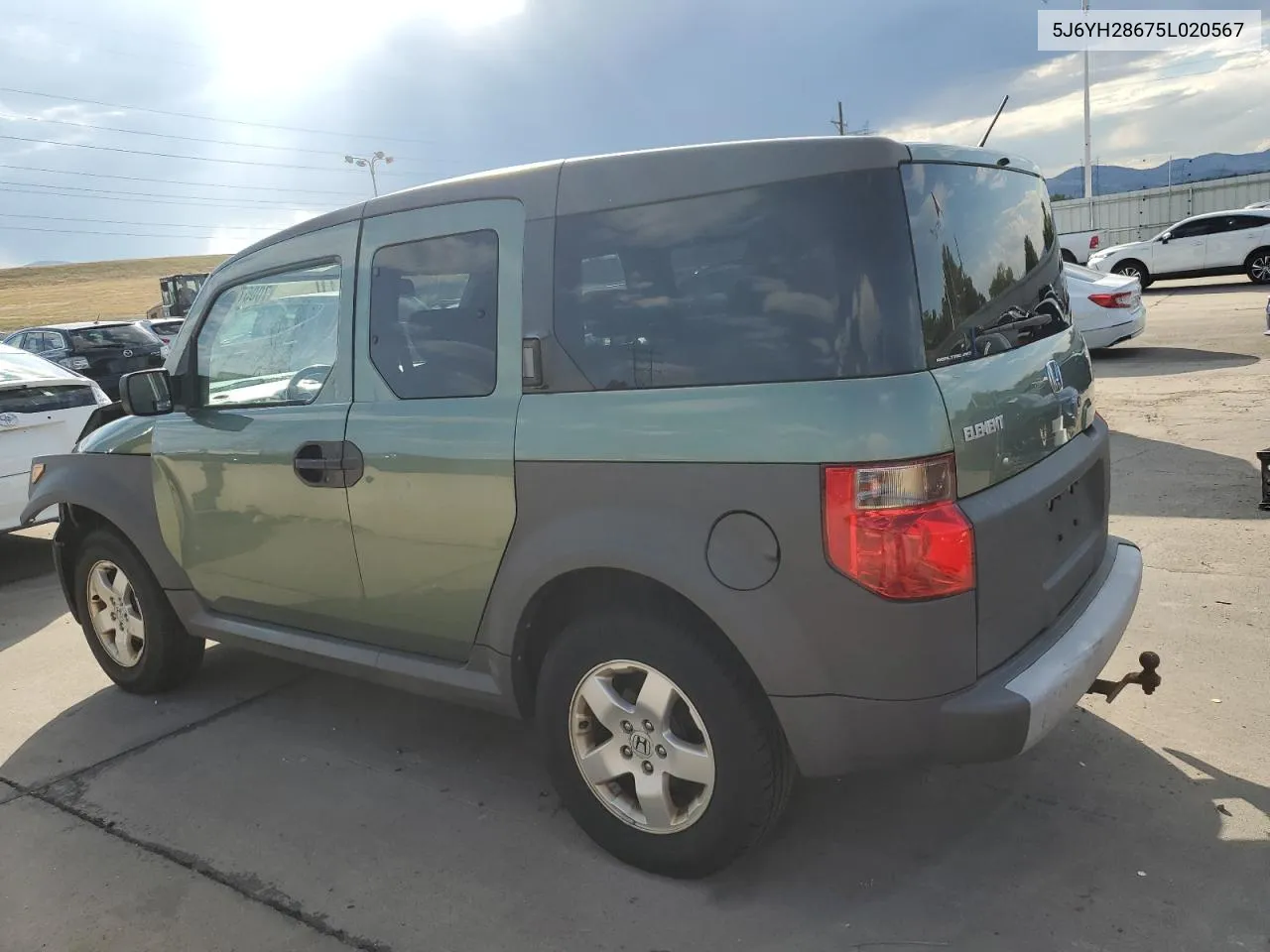 5J6YH28675L020567 2005 Honda Element Ex