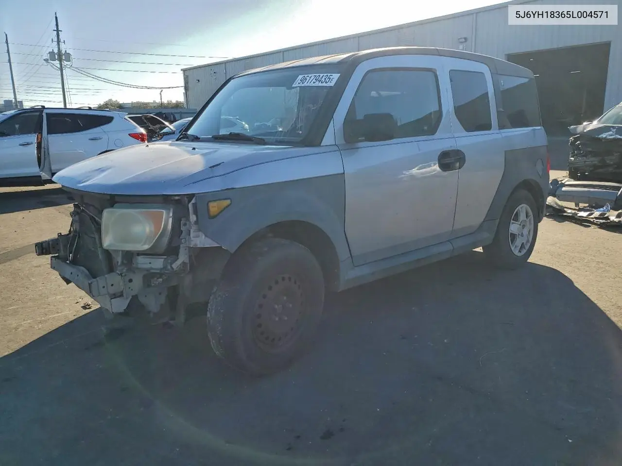 5J6YH18365L004571 2005 Honda Element Lx