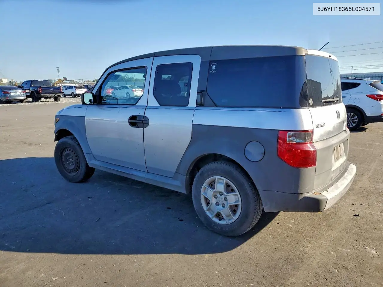 5J6YH18365L004571 2005 Honda Element Lx