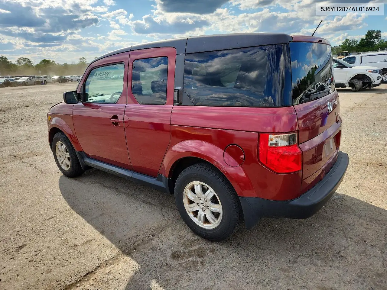 2006 Honda Element Ex VIN: 5J6YH28746L016924 Lot: 55444886
