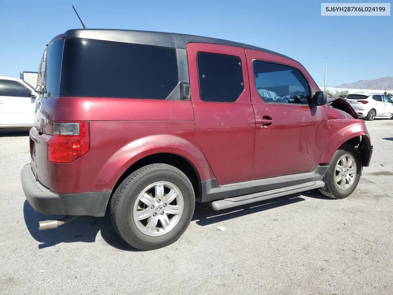 5J6YH287X6L024199 2006 Honda Element Ex