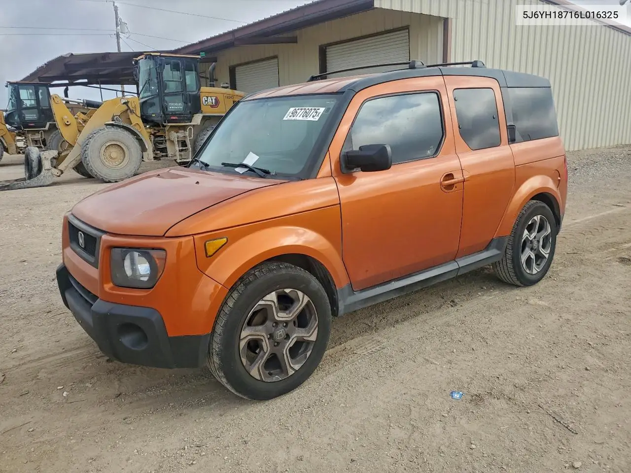 5J6YH18716L016325 2006 Honda Element Ex