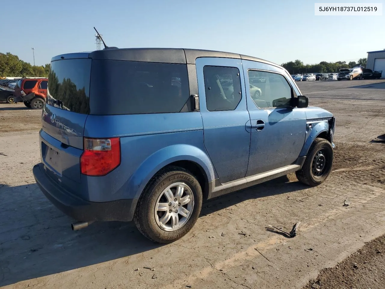 5J6YH18737L012519 2007 Honda Element Ex