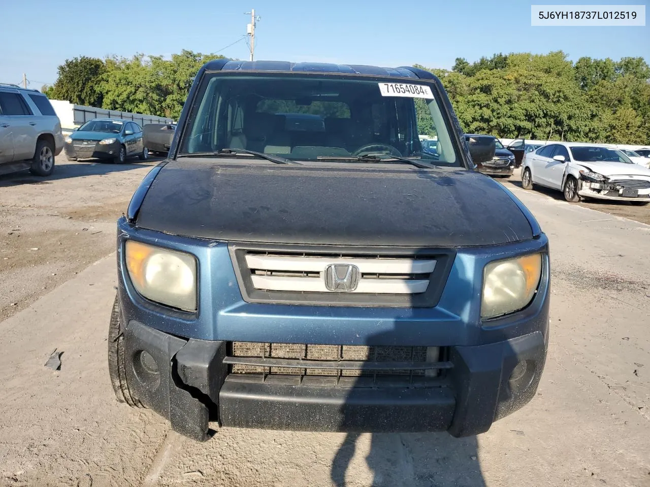 5J6YH18737L012519 2007 Honda Element Ex