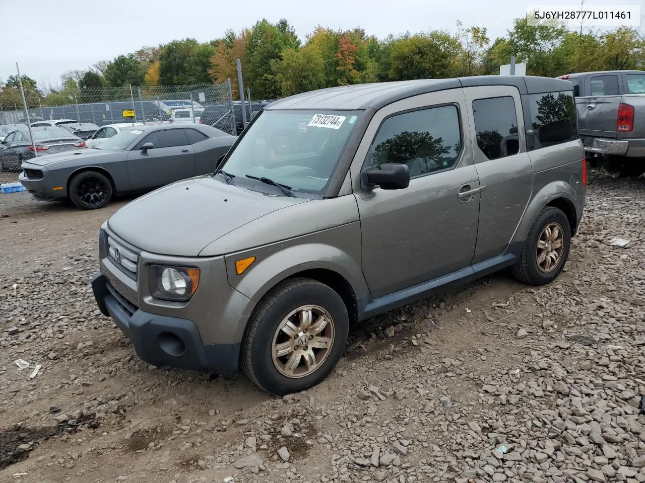 5J6YH28777L011461 2007 Honda Element Ex