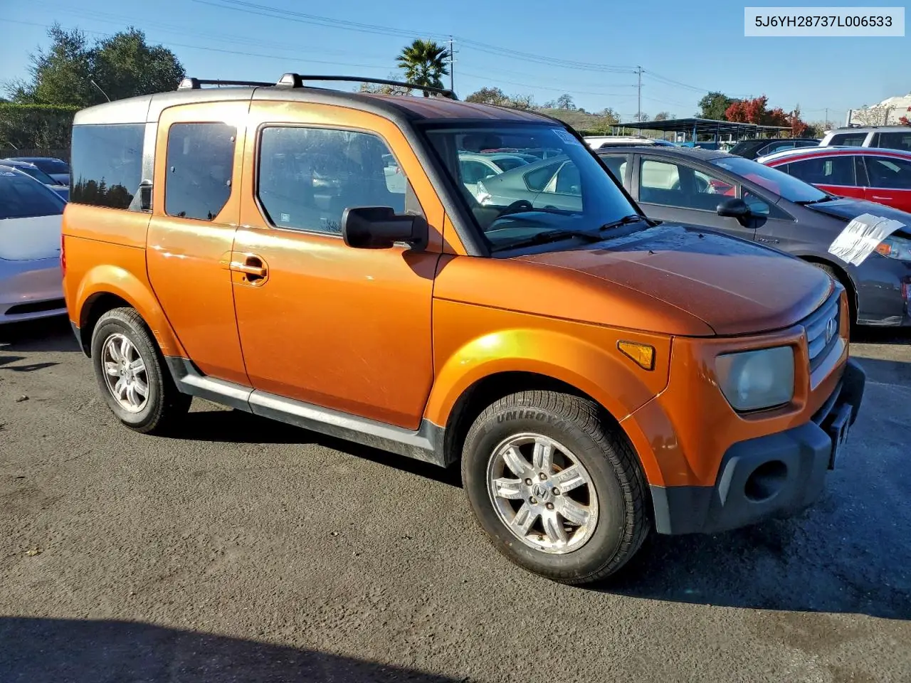 5J6YH28737L006533 2007 Honda Element Ex