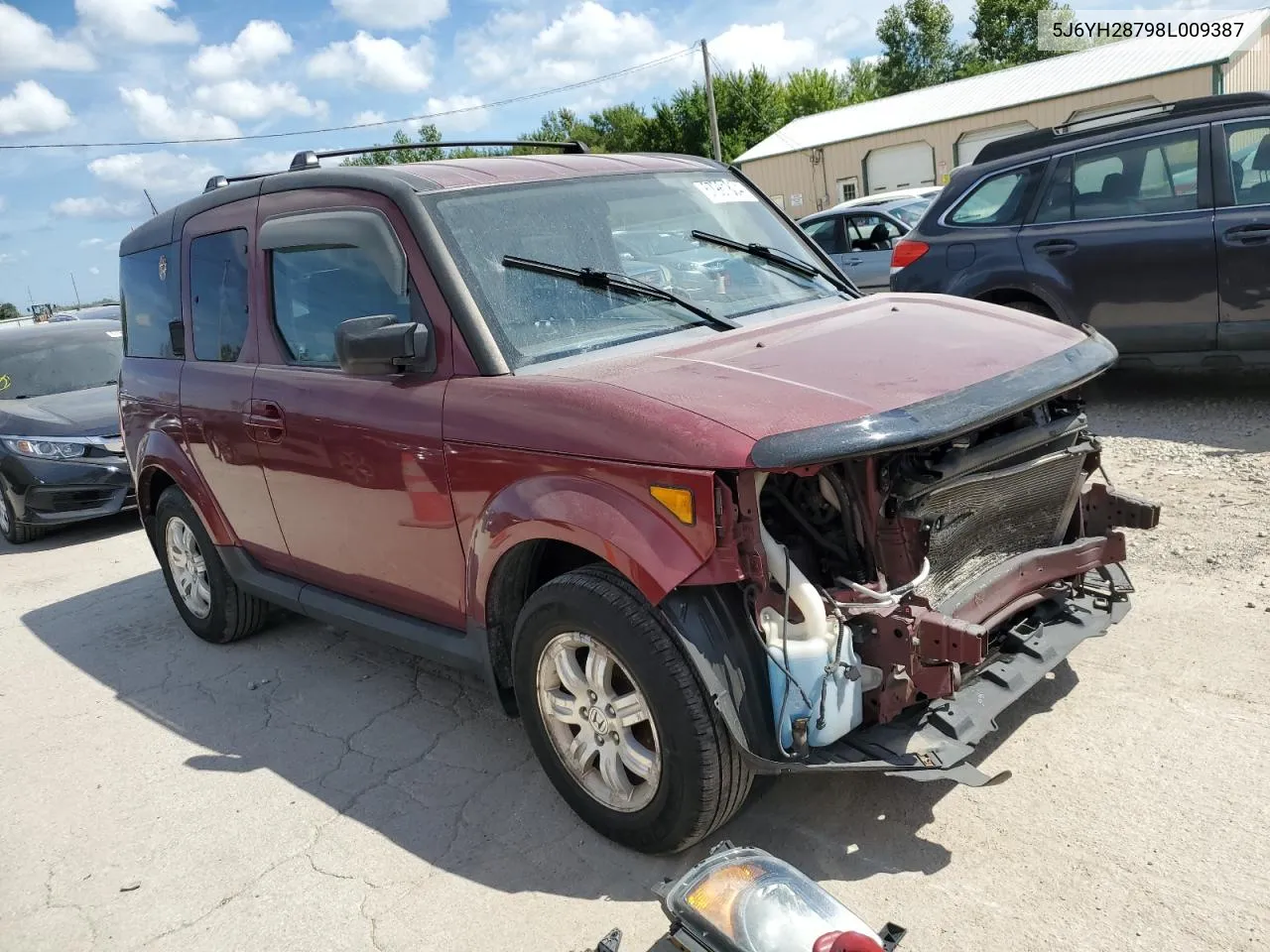 5J6YH28798L009387 2008 Honda Element Ex