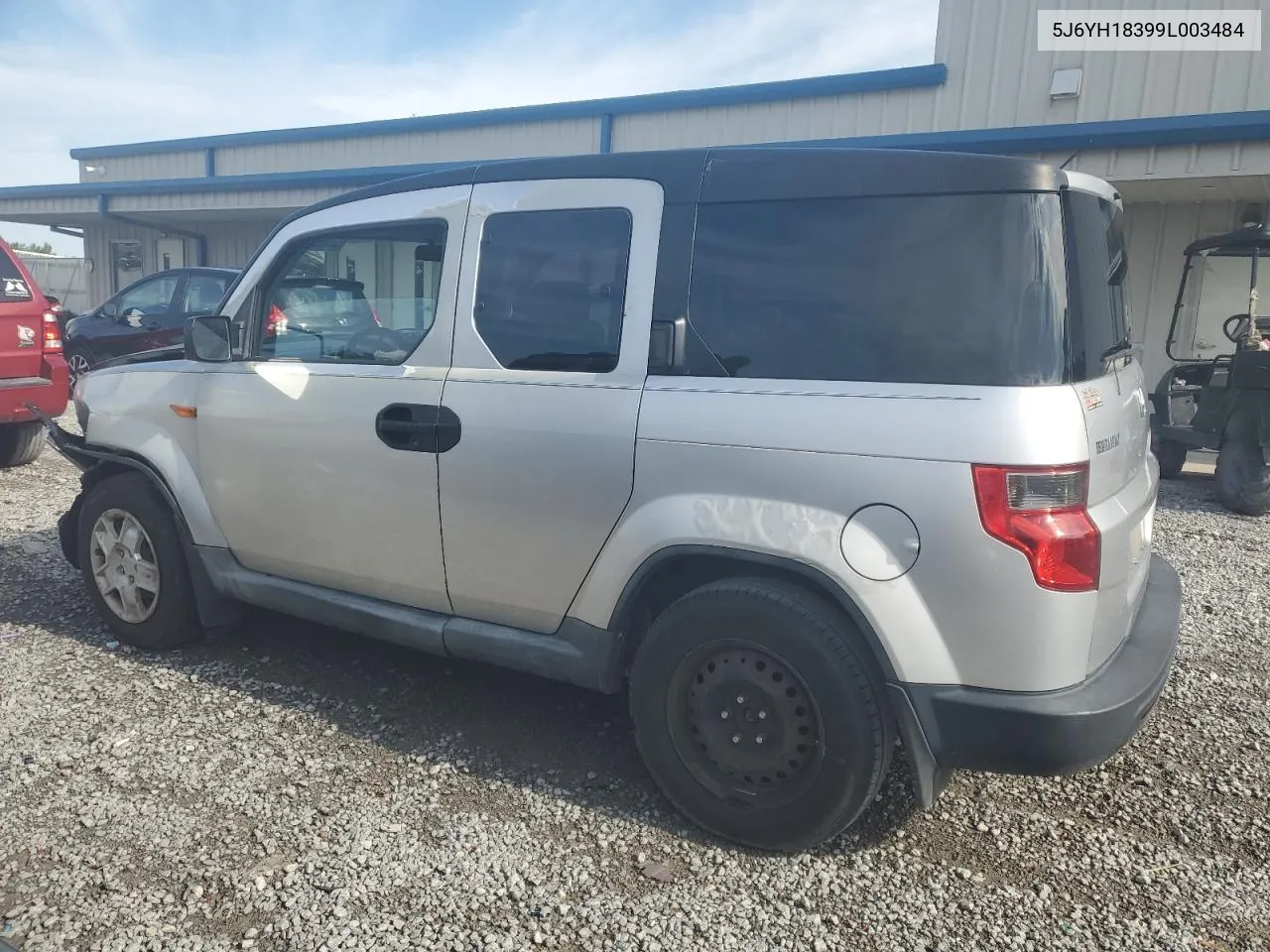 5J6YH18399L003484 2009 Honda Element Lx