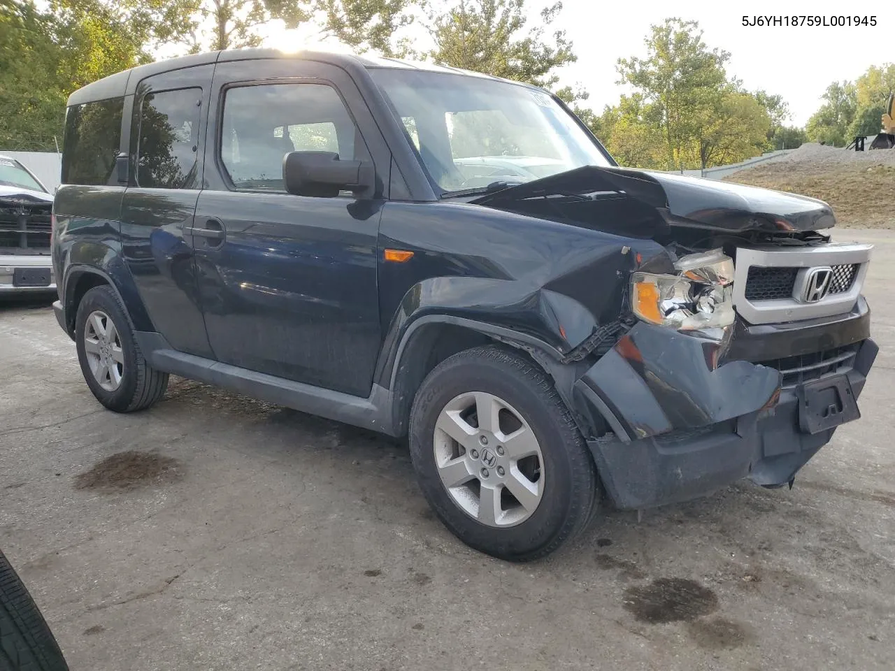 5J6YH18759L001945 2009 Honda Element Ex