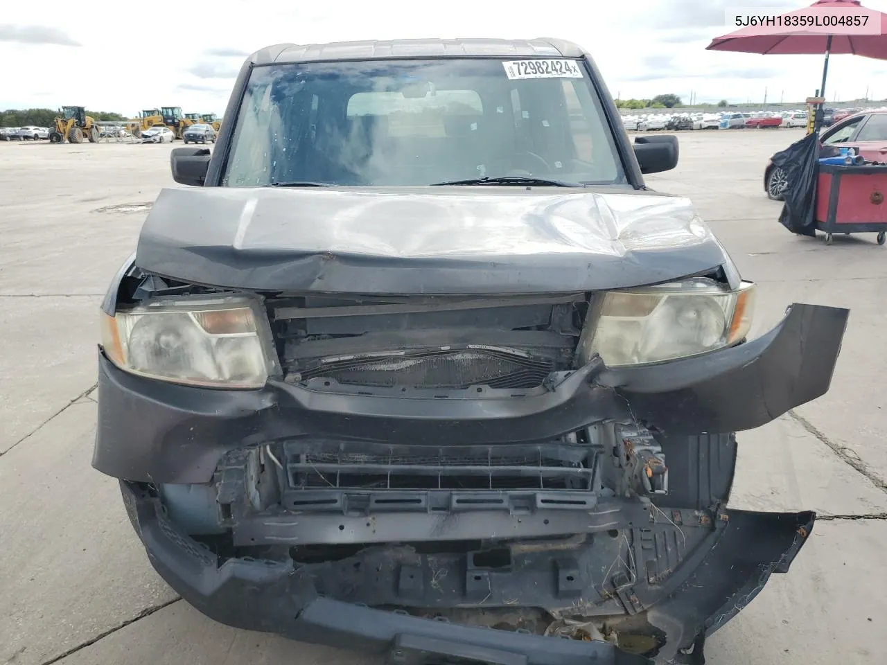 5J6YH18359L004857 2009 Honda Element Lx