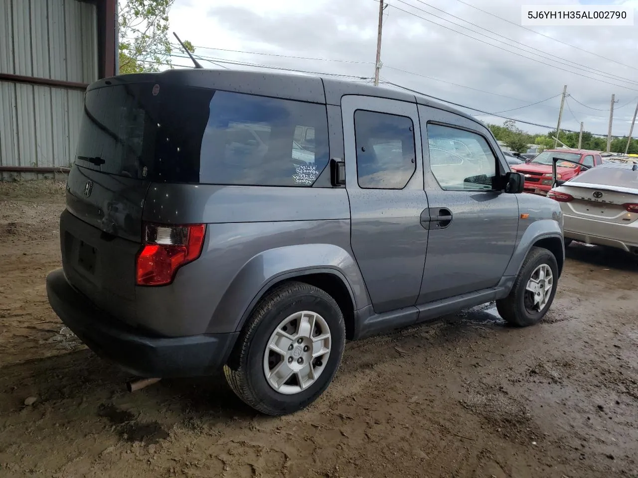 5J6YH1H35AL002790 2010 Honda Element Lx