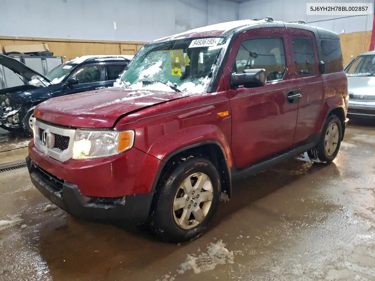 5J6YH2H78BL002857 2011 Honda Element Ex