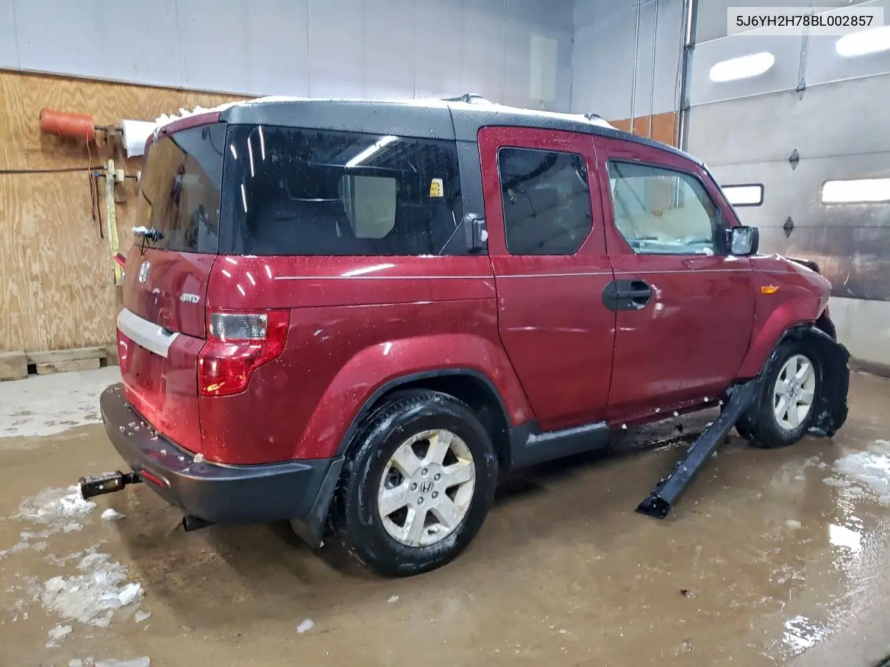 5J6YH2H78BL002857 2011 Honda Element Ex