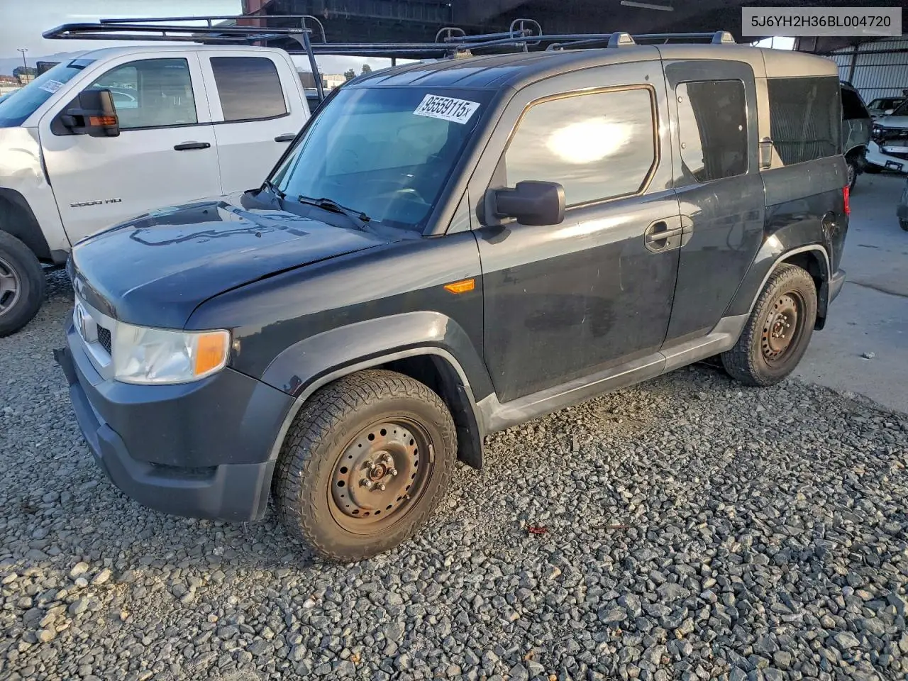 5J6YH2H36BL004720 2011 Honda Element Lx