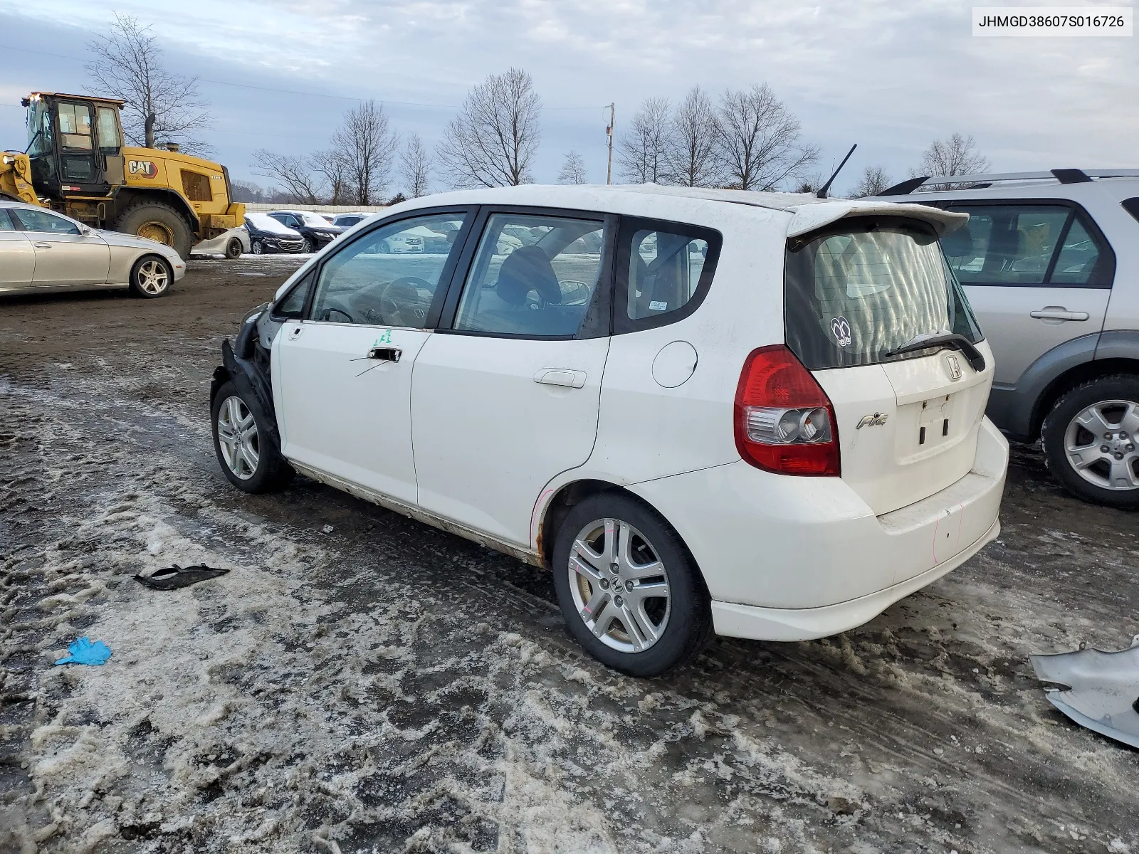 JHMGD38607S016726 2007 Honda Fit S