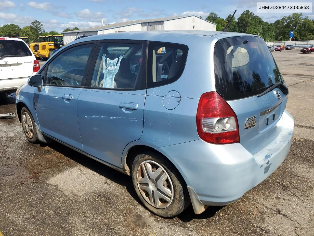 JHMGD38447S035858 2007 Honda Fit